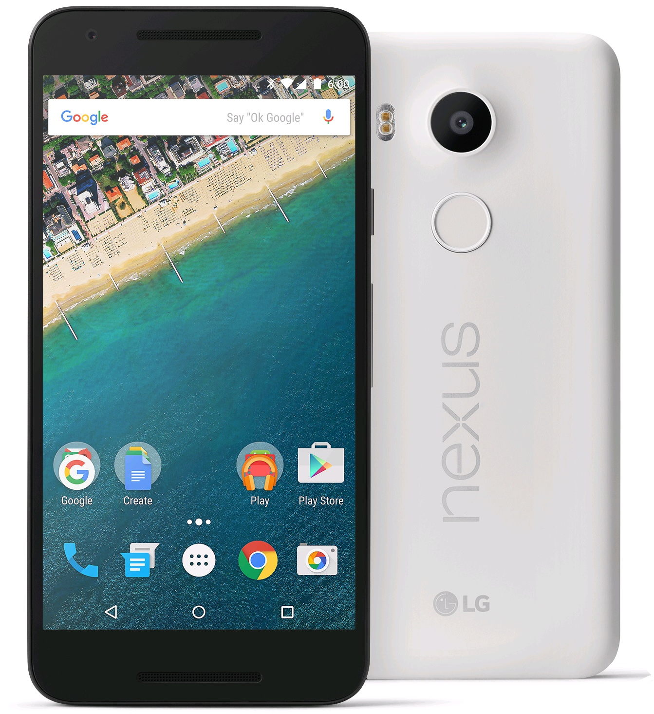 docomo Nexus5X LG-H791 32GB QUARTZ White | ECTaste